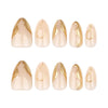 12 Sizes-24 Pcs Press On Nails JP3721