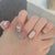 12 Sizes-24 Pcs Press On Nails Z253