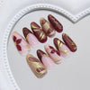 30 Pcs Press On Nails Z1281