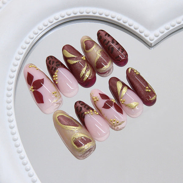 30 Pcs Press On Nails Z1281