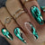 12 Sizes-24 Pcs Press On Nails Y1496