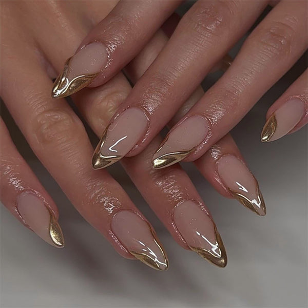 12 Sizes-24 Pcs Press On Nails JP3877
