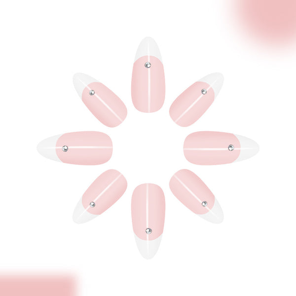 12 Sizes-24 Pcs Press On Nails C1012