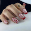 12 Sizes-24 Pcs Press On Nails JP3121