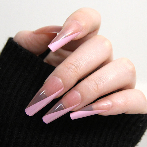 12 Sizes-24 Pcs Press On Nails W461