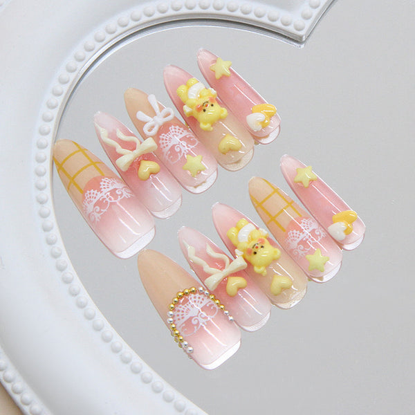 30 Pcs Press On Nails Z1203