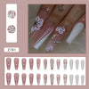 12 Sizes-24 Pcs Press On Nails Z741