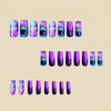12 Sizes-24 Pcs Press On Nails Y411