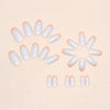 12 Sizes-24 Pcs Press On Nails W790