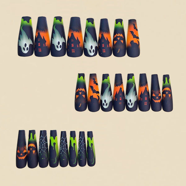 12 Sizes-24 Pcs Press On Nails y2048-24