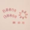 12 Sizes-24 Pcs Press On Nails MY031