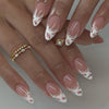 12 Sizes-24 Pcs Press On Nails JP3914