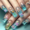 12 Sizes-24 PcsPress On Nails Y932