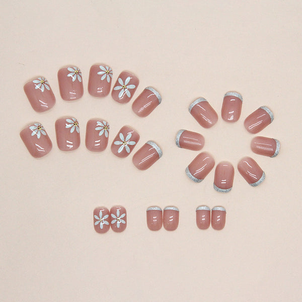 12 Sizes-24 Pcs Press On Nails W584