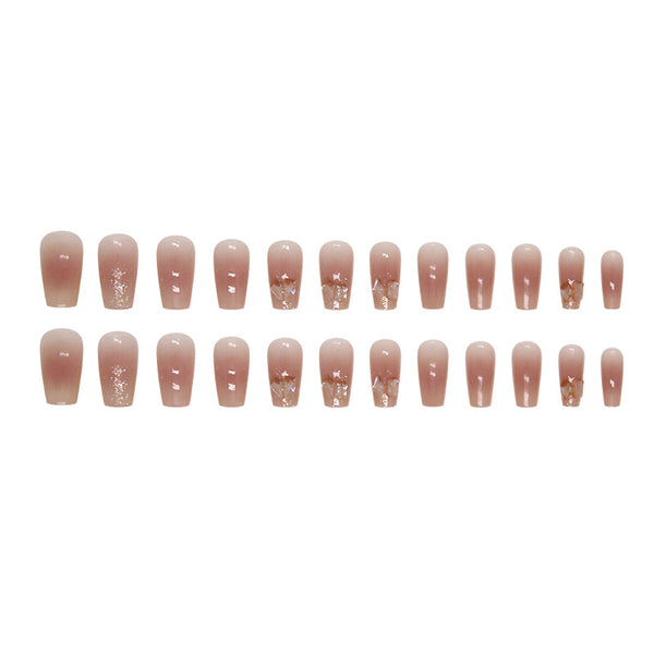 12 Sizes-24 Pcs Press On Nails Z845