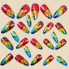 12 Sizes-24 Pcs Press On Nails Y1648
