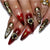 12 Sizes-24 Pcs Press On Nails JP3504