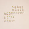 30 Pcs Press On Nails W1552
