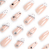 12 Sizes-24 Pcs Press On Nails JP3075