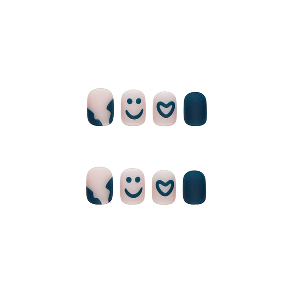 12 Sizes-24 Pcs Press On Nails R285