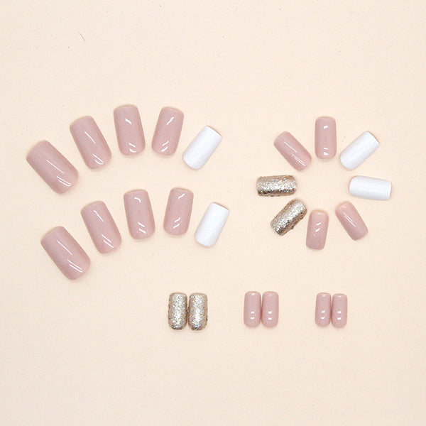12 Sizes-24 Pcs Press On Nails W385