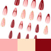 12 Sizes-24 Pcs Press On Nails JP3853