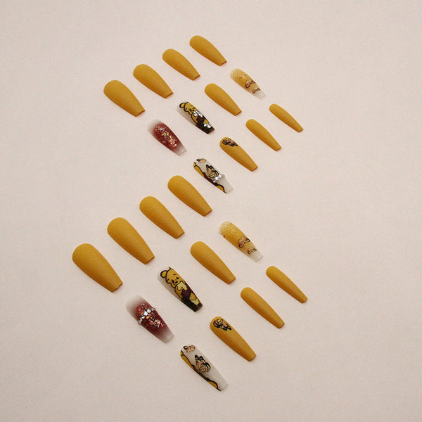 12 Sizes-24 Pcs Press On Nails Z792
