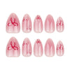 12 Sizes-24 Pcs Press On Nails JP3309