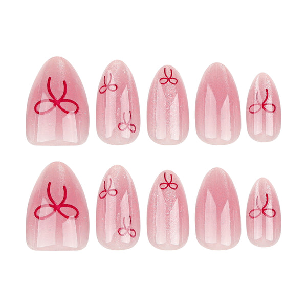 12 Sizes-24 Pcs Press On Nails JP3309