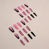 12 Sizes-24 Pcs Press On Nails W1299