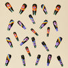12 Sizes-24 Pcs Press On Nails Y072