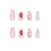 12 Sizes-24 Pcs Press On Nails JP1433