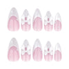 12 Sizes-24 Pcs Press On Nails JP3742