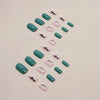 12 Sizes-24 Pcs Press On Nails W1263