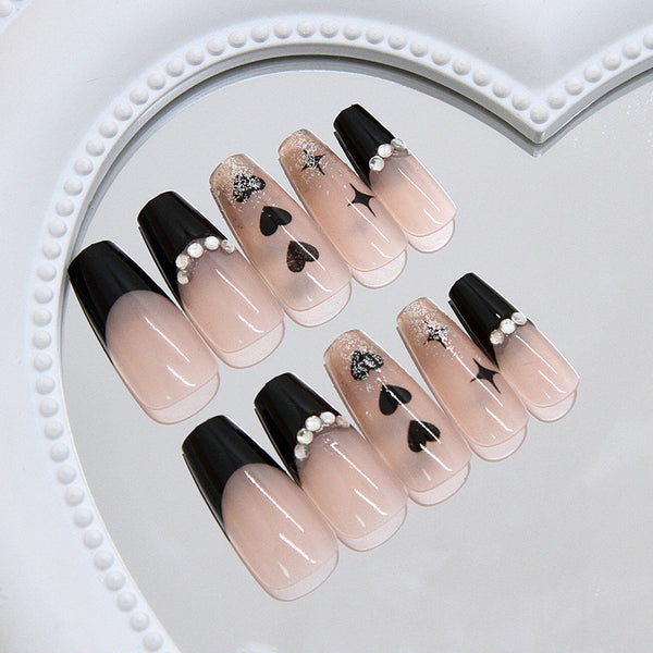 12 Sizes-24 Pcs Press On Nails Z1138