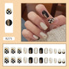 12 Sizes-24 Pcs Press On Nails R241