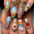 12 Sizes-24 Pcs Press On Nails Y966