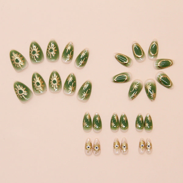 30 Pcs Press On Nails W1785