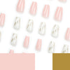 12 Sizes-24 Pcs Press On Nails JP3224
