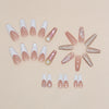 12 Sizes-24 Pcs Press On Nails Z757