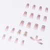 12 Sizes-24 Pcs Press On Nails JP1031