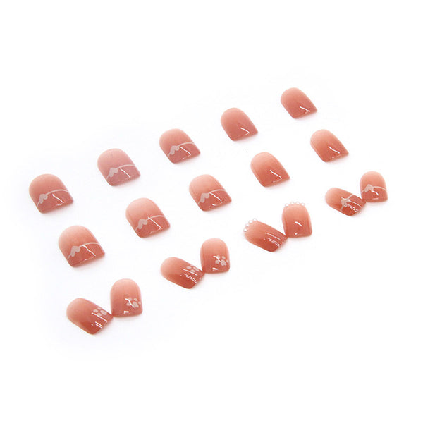 12 Sizes-24 Pcs Press On Nails Z424