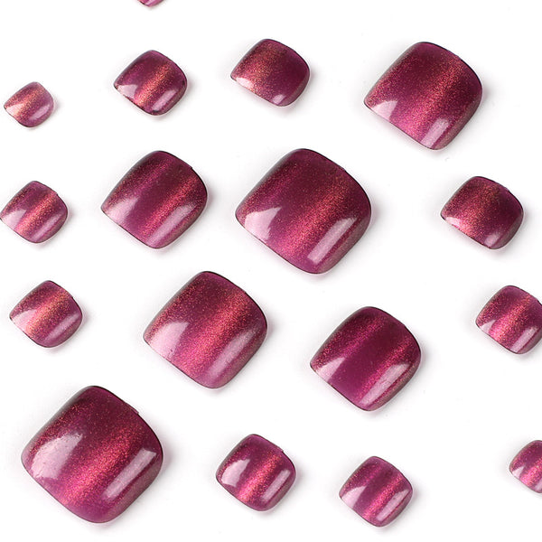 12 Sizes-24 Pcs Press On Nails JP2314