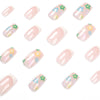 12 Sizes-24 Pcs Press On Nails JP1805