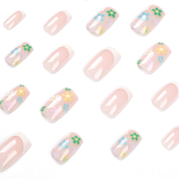 12 Sizes-24 Pcs Press On Nails JP1805