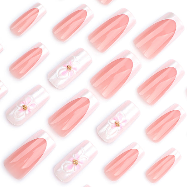 12 Sizes-24 Pcs Press On Nails DIY55