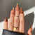 12 Sizes-24 Pcs Press On Nails W1777
