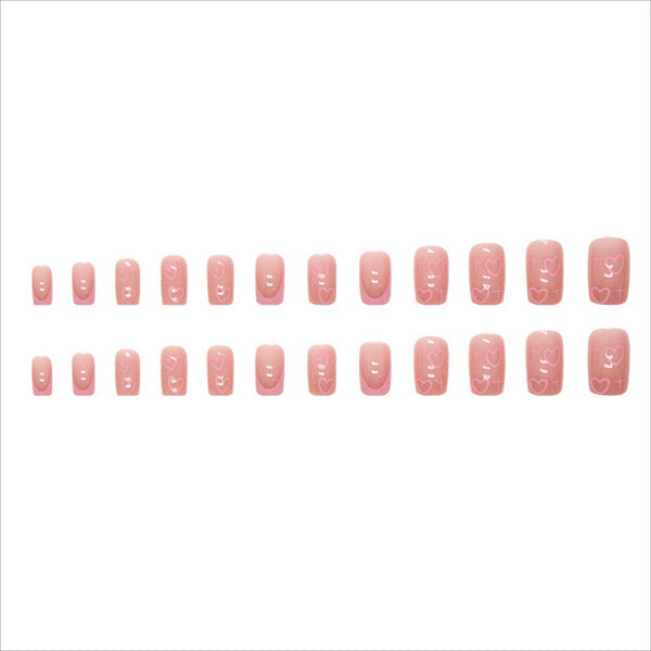 12 Sizes-24 Pcs Press On Nails C415