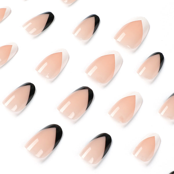 12 Sizes-24 Pcs Press On Nails JP1818