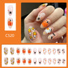 12 Sizes-24 Pcs Press On Nails C520